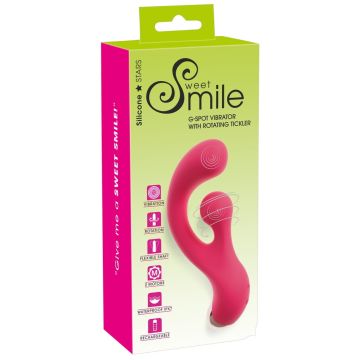 G-Spot Vibrator met Rotatie Sweet Smile
