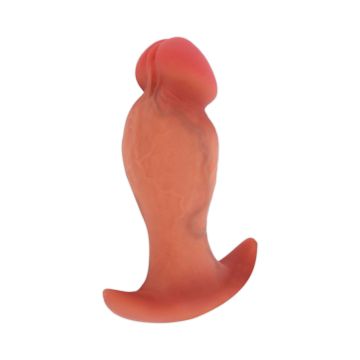 Hidden Desire Realistische Buttplug Huidskleur - 10 cm