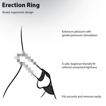 Svakom - Benedict Vibrerende Cockring Perineum Massager