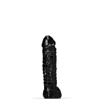 All Black Steroid Dildo The Gym Buddy - 35 cm