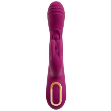 Rabbit Vibrator 2 Function Vibrator Squirting - Paars
