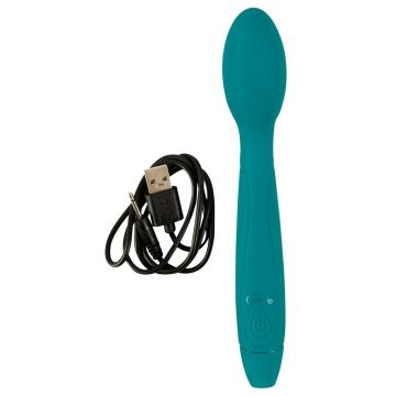 Vibrator met knikfunctie - Blauw