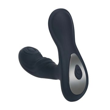 Vibrerende en Tikkende Prostaatmassager - Zwart