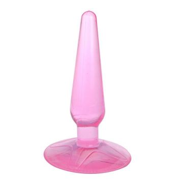 LoveSecret Buttplug met Zuignap 02 Roze - 11 cm