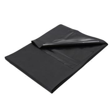 Bed Sheet PVC Cover 200 x 220 cm - Zwart