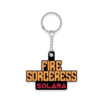 Masturs Solara - Fire Sorceress - Sleutelhanger