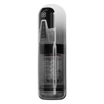 Automatische Masturbator Orgastobator 08 - Zwart/Transparant