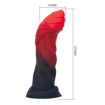 Power Monsters Monster Dildo Rippled - Infernal Goliath