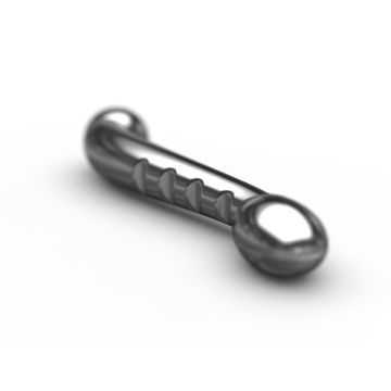 Dubbele Stalen dildo