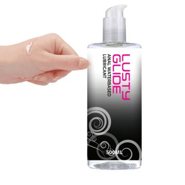 Lusty Glide Anaal Glijmiddel op Waterbasis - 500ml