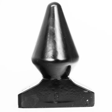 All Black Buttplug Zwart - 21.5 cm