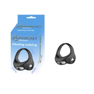 LoveSecret Vibrerende Cockring 3-in-1 - Zwart