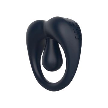IntoYou Cockring met Clitorisstimulator en App Bediening Kenny - Blauw
