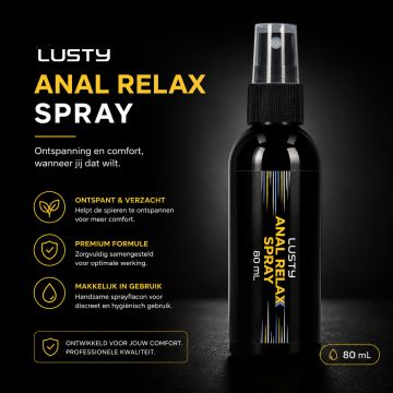 Lusty Anal Relax Spray - 80 ml