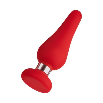 Buttplug F-21 Tear Drop - Rood