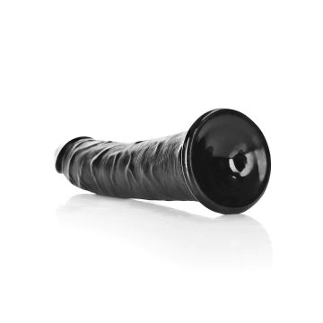 Realistische Dildo met Zuignap Slim - Zwart