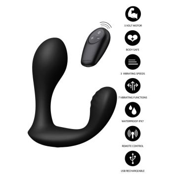 Bullseye Vibrerende Prostaat Buttplug - Hidden Desire