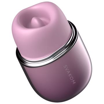 SVAKOM Opleg Vibrator met App Bediening Klitty - Paars