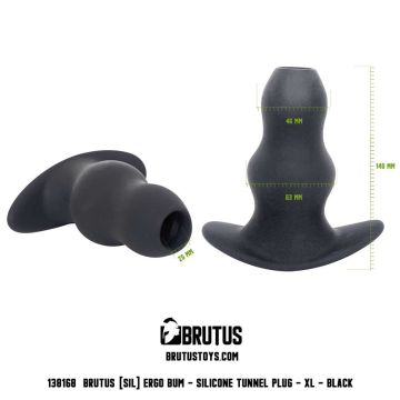 Silicone Tunnel Plug Ergo Bum XL