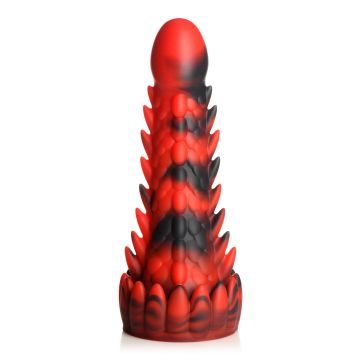 Monster Dildo Demon Rising  Scaly Dragon - Rood