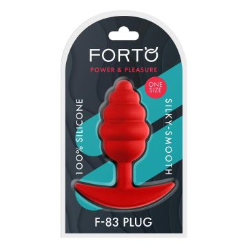 Buttplug F-83 Spir - Rood