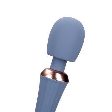 Wand Vibrator Met Handvat - Blue Nova
