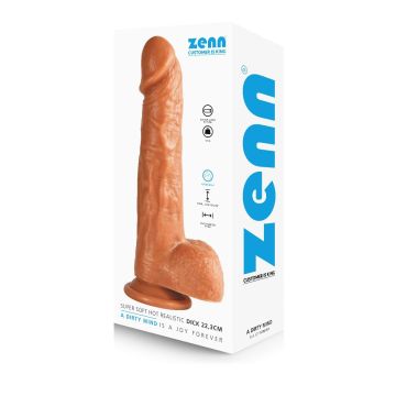 Realistische Dildo Super Soft Hot 22.3 cm