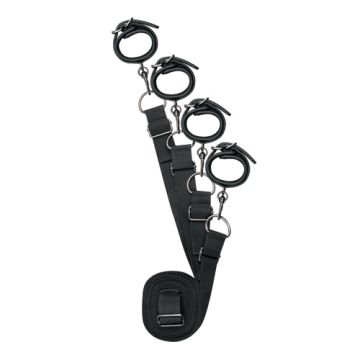 Restraint Set voor Onder Matras - Zwart