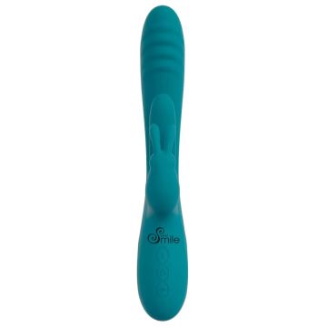 Rabbit Vibrator met Stootfunctie - Blauw