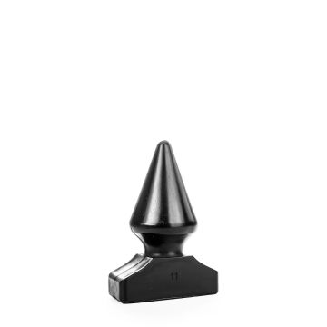 All Black Buttplug Zwart - 21.5 cm
