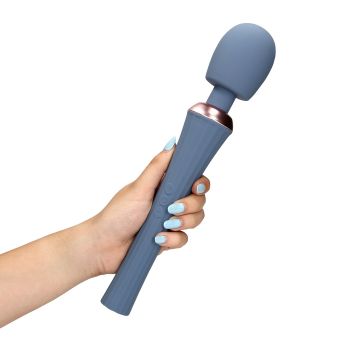 Wand Vibrator Met Handvat - Blue Nova