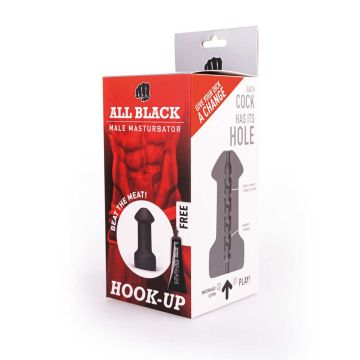 All Black Masturbator - Hook-Up