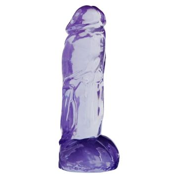 ToyJoy Dazzling Dong - Dildo - Paars - Ø 60 mm