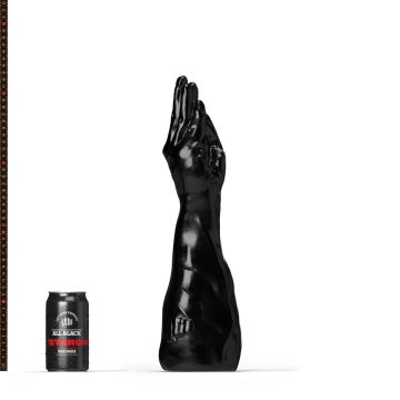 All Black Steroid Fisting Dildo Backstroke - 44 cm
