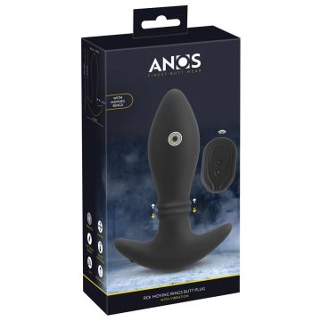 Vibrierender Buttplug RC Moving Rings