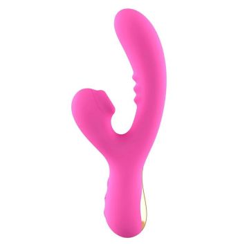 Twenty G-Spot Vibe with Clitoris Sucker Silicone