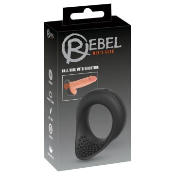 Vibrerende Balring Rebel - Zwart