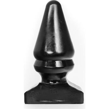 All Black Buttplug Zwart - 28.5 cm