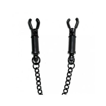 Tepelklemmen met Ketting Rimba - Zwart