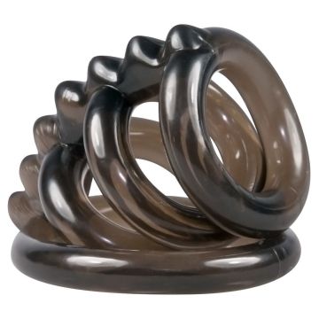 Cockring Kwartet - Zwart