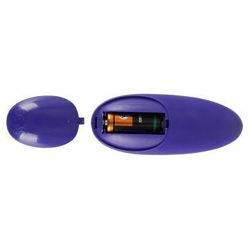 Vibrerende Pussy & Ass Balls - Paars