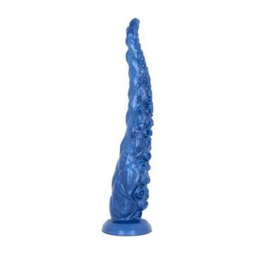 Mythical Mates Tentakel Dildo Kraken's Grasp Blauw - 32 cm