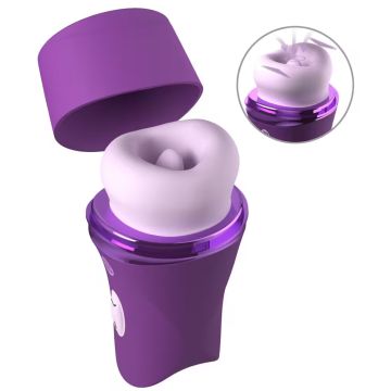 Fantasy For Her Likkende Vibrator Lush Kiss Plush - Paars