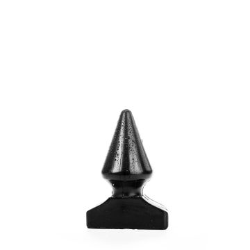 All Black Buttplug Zwart - 21.5 cm