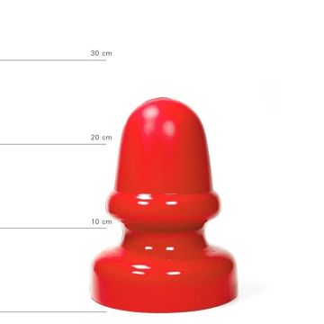 All Black Tygo Buttplug - 23 cm