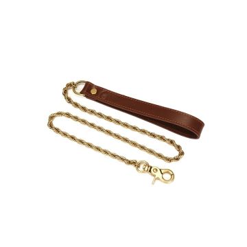 Leren Halsband met riem - Liebe Seele