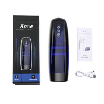 Magic Motion Xone App Controlled Masturbator - Zwart