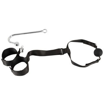 Bondage Set Bad Kitty met Anaalhaak & Ballgag