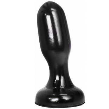 All Black Butt Plug Zwart - 19.5 cm
