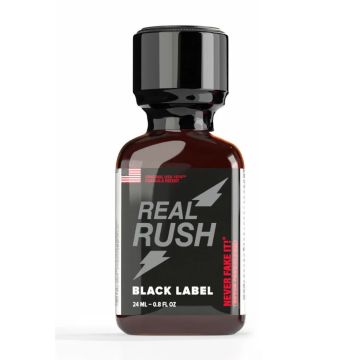 Real Rush Black Label Poppers - 24 ml